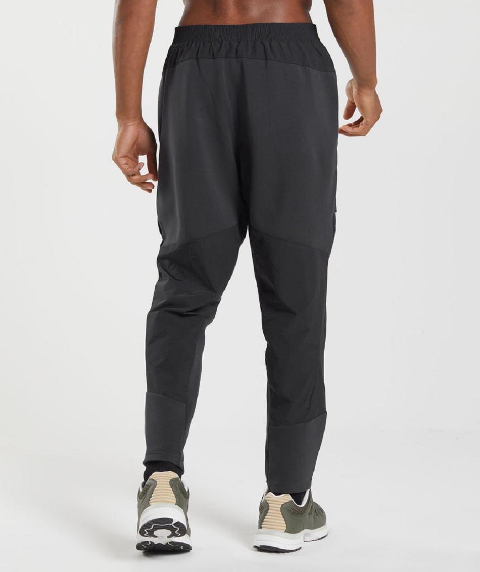 Pantalones Jogger Gymshark Retake Woven Hombre Negras | CO 3729BEX